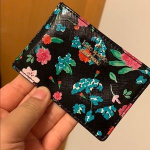 Kate spade floral card holder !!